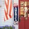 Glitzhome&#xAE; 42&#x22; Patriotic America Wood Porch D&#xE9;cor